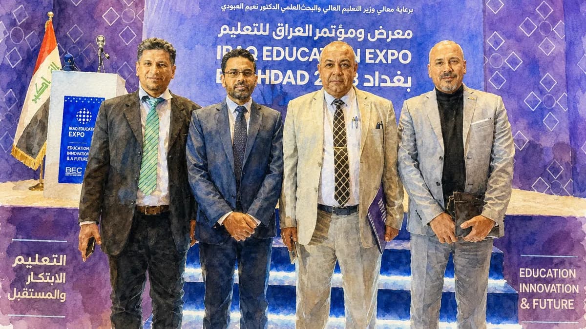 The Premium stand at the Iraq Education Expo with UMPSA