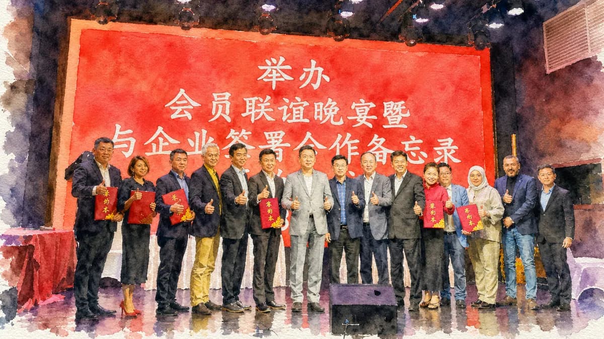 MoU signing and registration with the Xiamen Chamber of Commerce