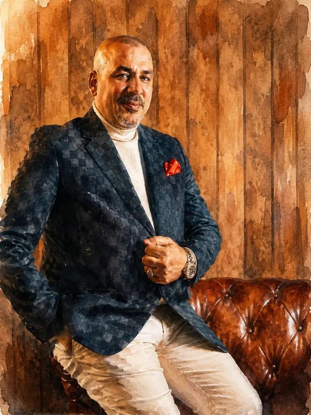 Portrait of Mr. Hosiny Saad
